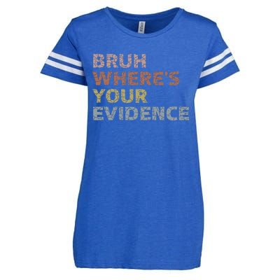 Prove It Funny Cite Your Evidence For English Teachers Enza Ladies Jersey Football T-Shirt