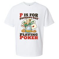 P Is For Poker St Patrick's Day Sueded Cloud Jersey T-Shirt