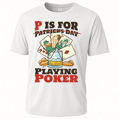 P Is For Poker St Patrick's Day Performance Shirt