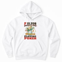 P Is For Poker St Patrick's Day Hoodie