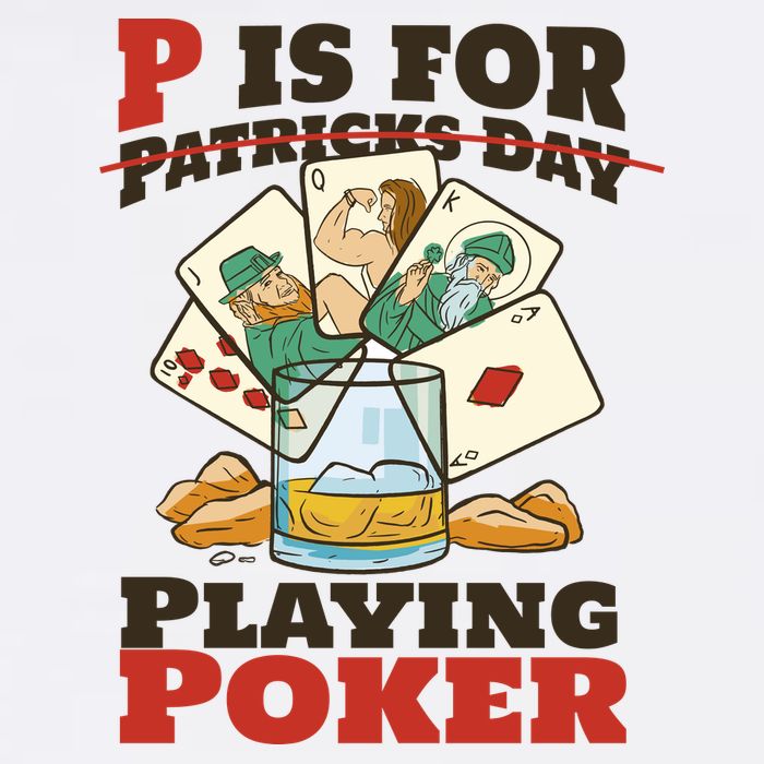 P Is For Poker St Patrick's Day Hoodie