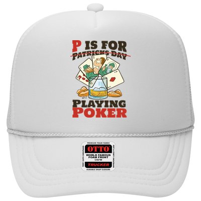 P Is For Poker St Patrick's Day Trucker Hat