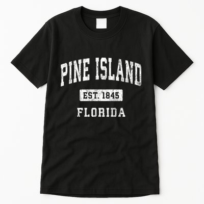 Pine Island Florida Fl Vintage Athletic Sports Design Tall T-Shirt