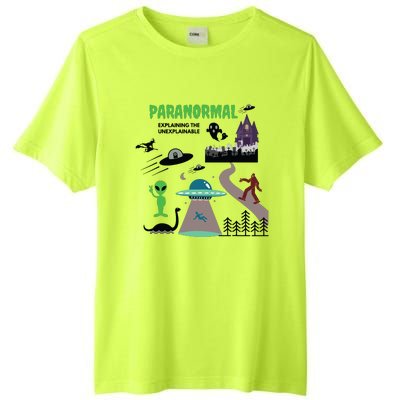 Paranormal Investigator Funny Ghost Hunting Tall Fusion ChromaSoft Performance T-Shirt