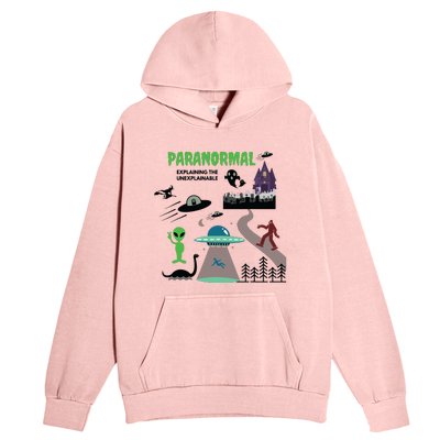 Paranormal Investigator Funny Ghost Hunting Urban Pullover Hoodie