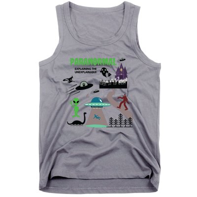 Paranormal Investigator Funny Ghost Hunting Tank Top