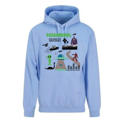 Paranormal Investigator Funny Ghost Hunting Unisex Surf Hoodie