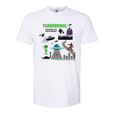 Paranormal Investigator Funny Ghost Hunting Softstyle CVC T-Shirt