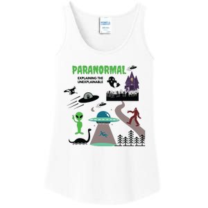 Paranormal Investigator Funny Ghost Hunting Ladies Essential Tank