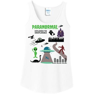 Paranormal Investigator Funny Ghost Hunting Ladies Essential Tank