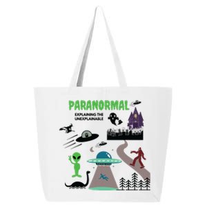 Paranormal Investigator Funny Ghost Hunting 25L Jumbo Tote