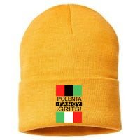Polenta Is Fancy For Grits Sustainable Knit Beanie