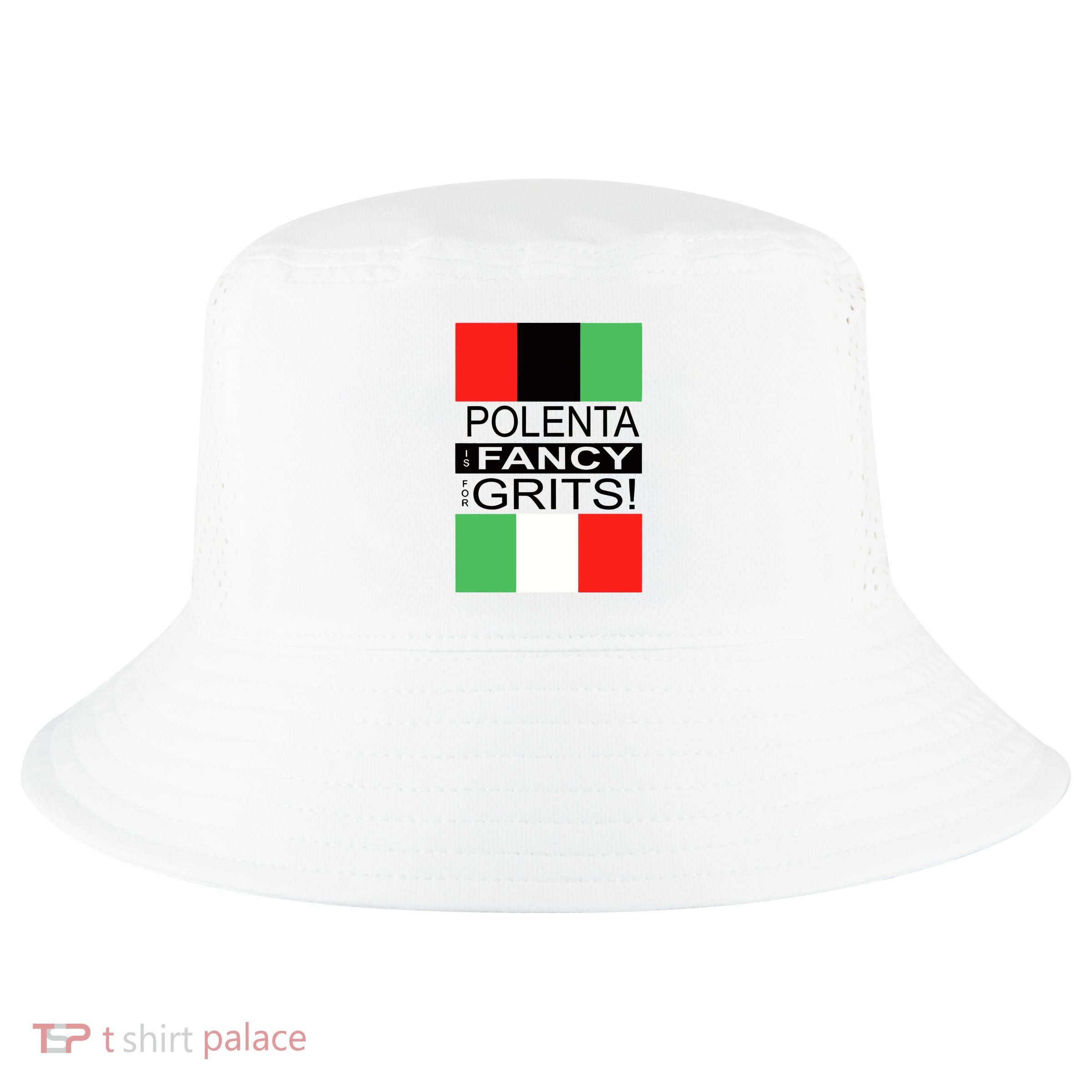Polenta Is Fancy For Grits Cool Comfort Performance Bucket Hat