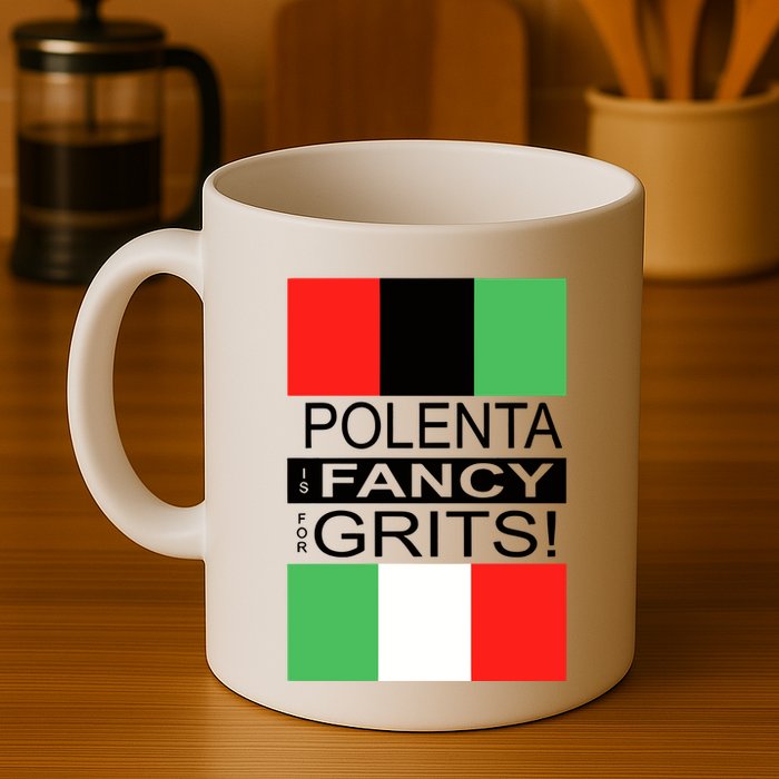 Polenta Is Fancy For Grits Mug