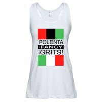 Polenta Is Fancy For Grits Ladies Essential Flowy Tank
