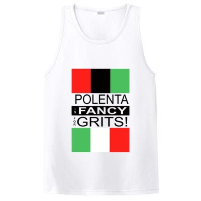 Polenta Is Fancy For Grits PosiCharge Competitor Tank