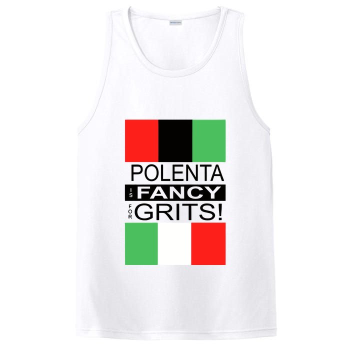 Polenta Is Fancy For Grits PosiCharge Competitor Tank