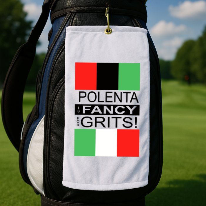 Polenta Is Fancy For Grits Golf Towel