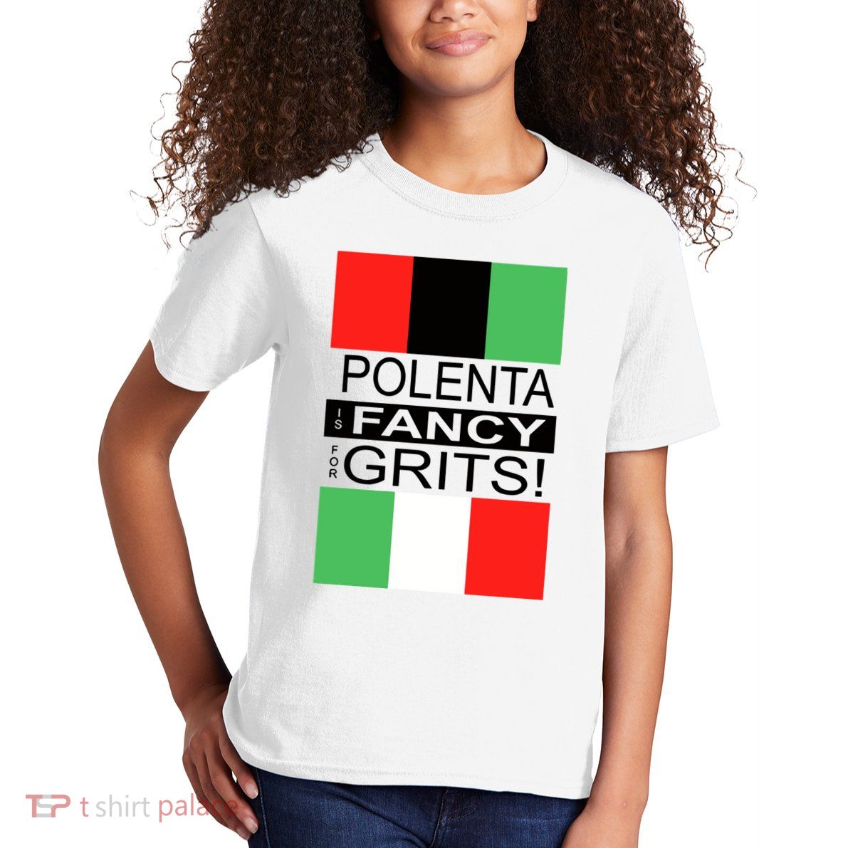 Polenta Is Fancy For Grits Kids T-Shirt
