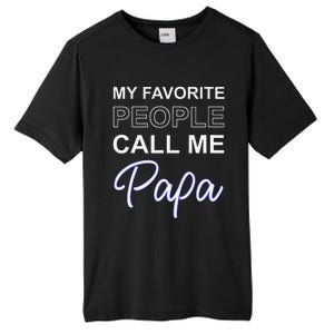 Papa Italy Father Day Apparel Italiano Italian Dad Tall Fusion ChromaSoft Performance T-Shirt