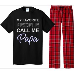 Papa Italy Father Day Apparel Italiano Italian Dad Pajama Set