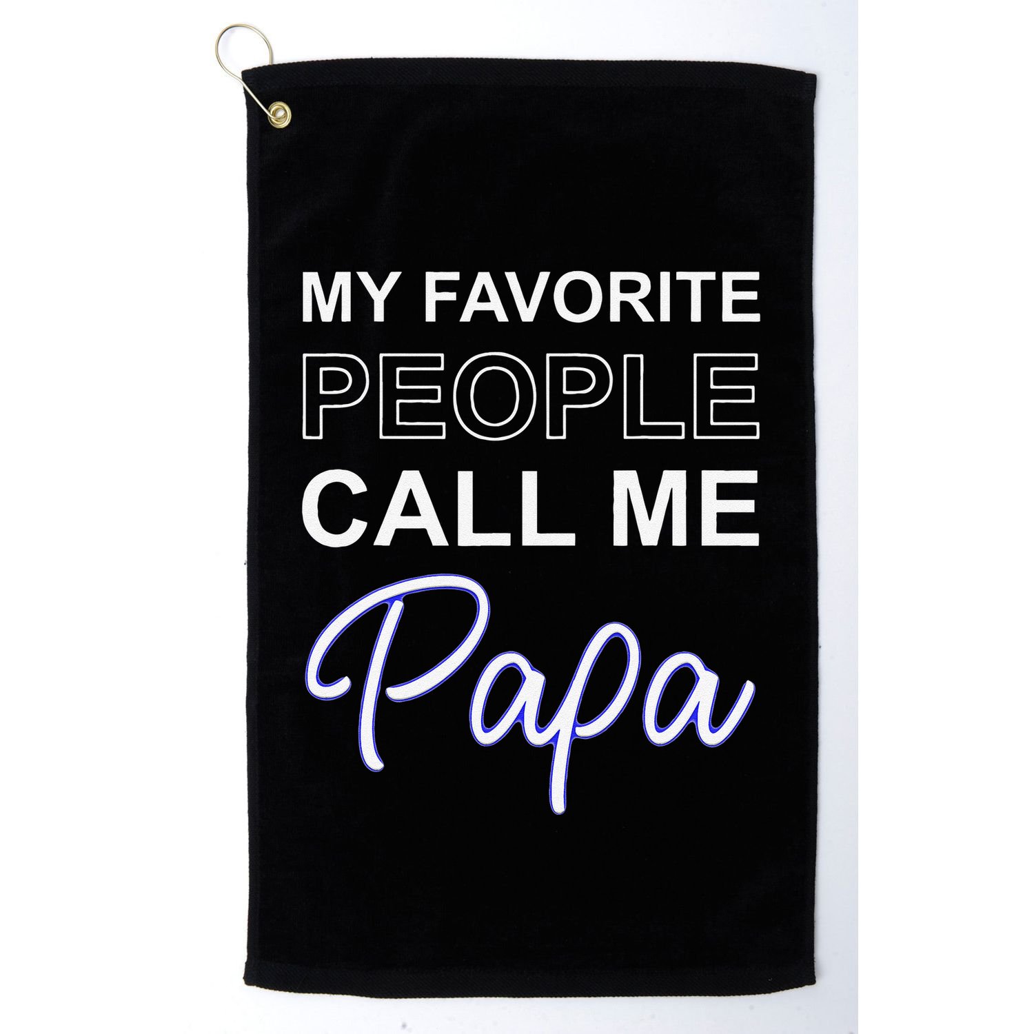 Papa Italy Father Day Apparel Italiano Italian Dad Golf Towel