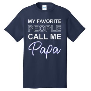 Papa Italy Father Day Apparel Italiano Italian Dad Tall T-Shirt