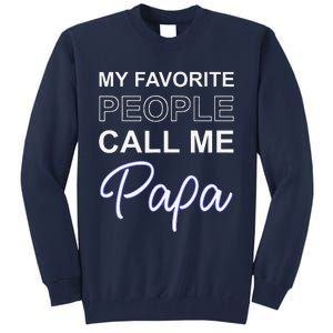 Papa Italy Father Day Apparel Italiano Italian Dad Tall Sweatshirt