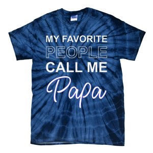 Papa Italy Father Day Apparel Italiano Italian Dad Tie-Dye T-Shirt