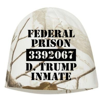 Prison Inmate Federal Prison 3392067 Trump Halloween Kati - Camo Knit Beanie