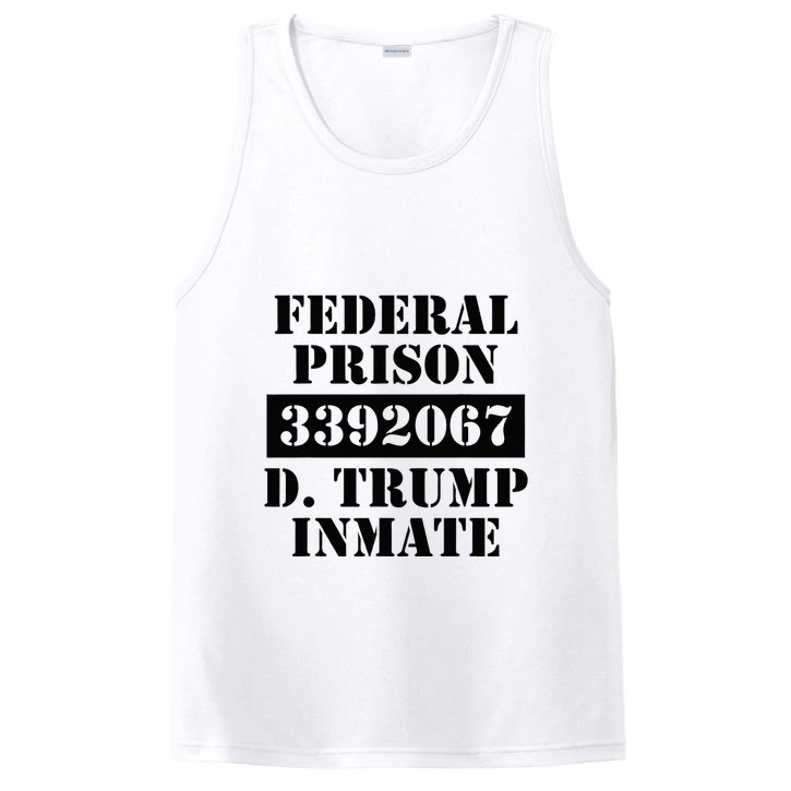 Prison Inmate Federal Prison 3392067 Trump Halloween PosiCharge Competitor Tank