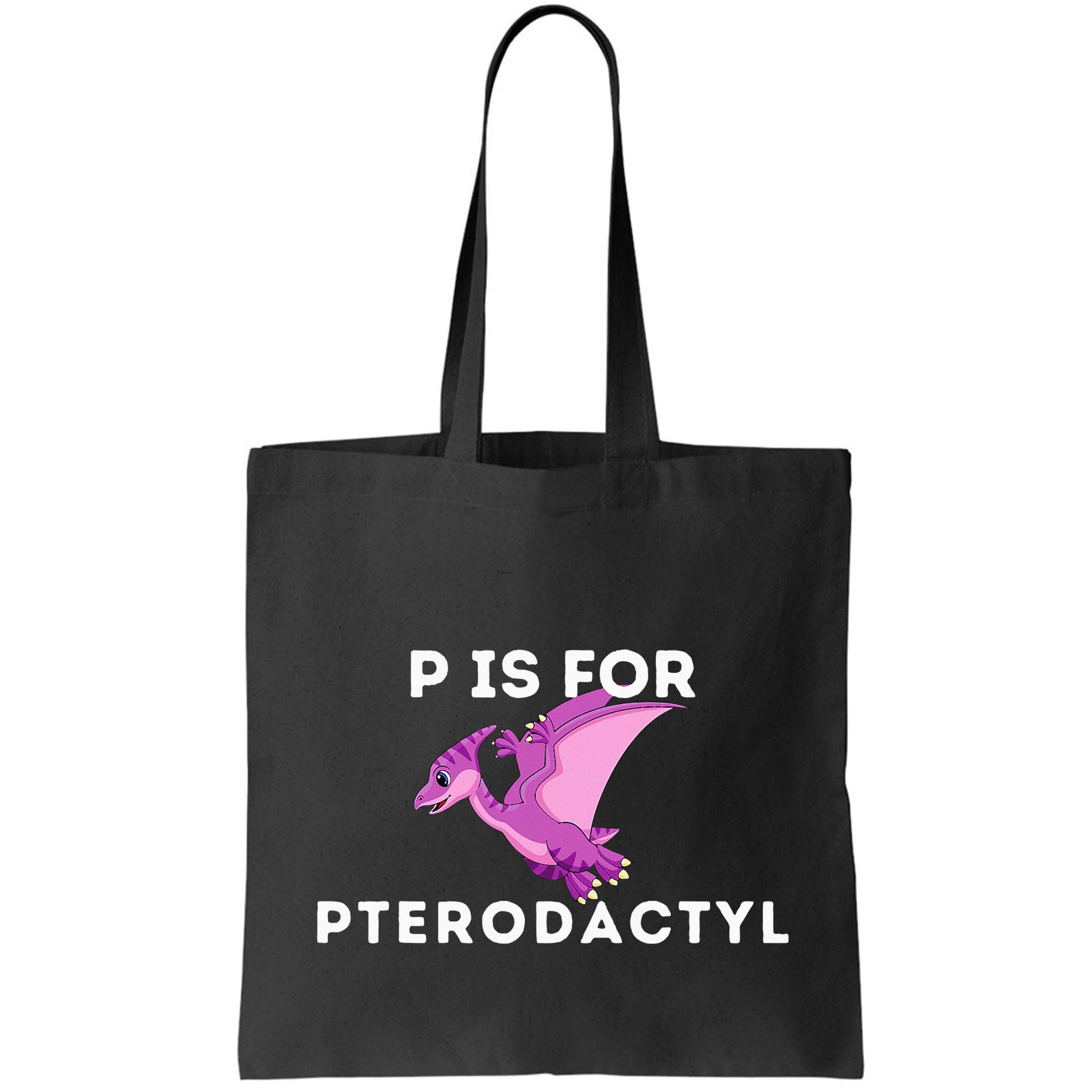 P Is For Pterodactyl Dinosaur Word Play Bag
