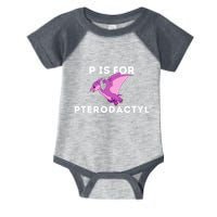 P Is For Pterodactyl Dinosaur Word Play Infant Baby Jersey Bodysuit