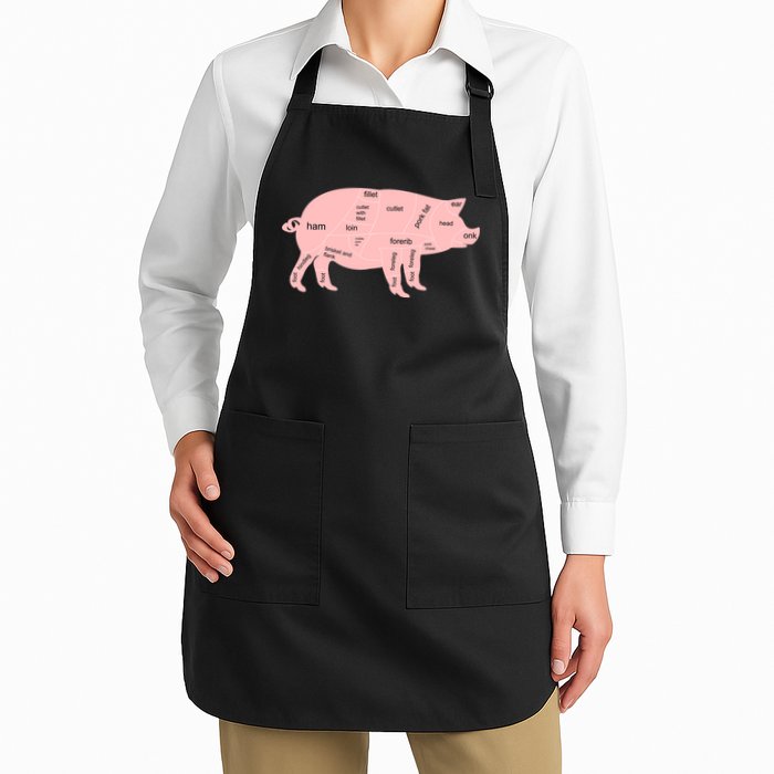 Pig Pork Bacon Chart Apron