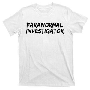 Paranormal Investigator Ghost Hunting Evp Halloween T-Shirt