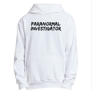 Paranormal Investigator Ghost Hunting Evp Halloween Urban Pullover Hoodie