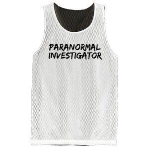 Paranormal Investigator Ghost Hunting Evp Halloween Mesh Reversible Basketball Jersey Tank