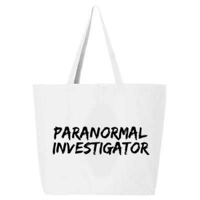 Paranormal Investigator Ghost Hunting Evp Halloween 25L Jumbo Tote