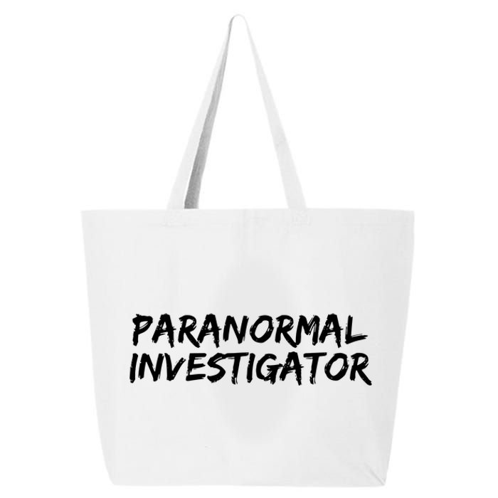 Paranormal Investigator Ghost Hunting Evp Halloween 25L Jumbo Tote