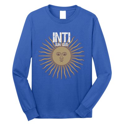 Pregiftcolumbus Inca Gift Inti Sun God Long Sleeve Shirt