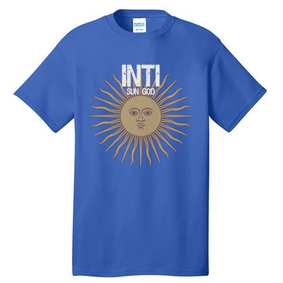 Pregiftcolumbus Inca Gift Inti Sun God Tall T-Shirt