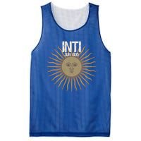 Pregiftcolumbus Inca Gift Inti Sun God Mesh Reversible Basketball Jersey Tank