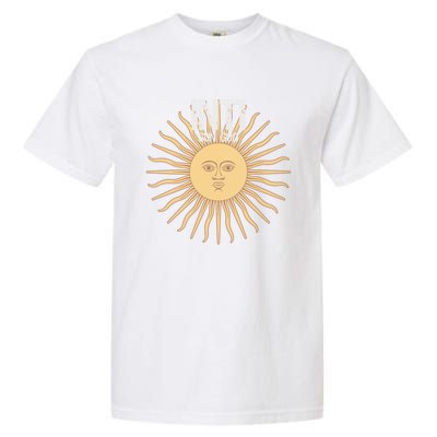 Pregiftcolumbus Inca Gift Inti Sun God Garment-Dyed Heavyweight T-Shirt