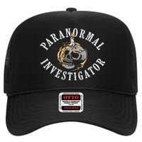 Paranormal Investigator Ghost Hunting Phantom Halloween High Crown Mesh Back Trucker Hat