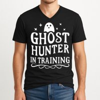 Paranormal Investigator Ghost Hunter In Training V-Neck T-Shirt