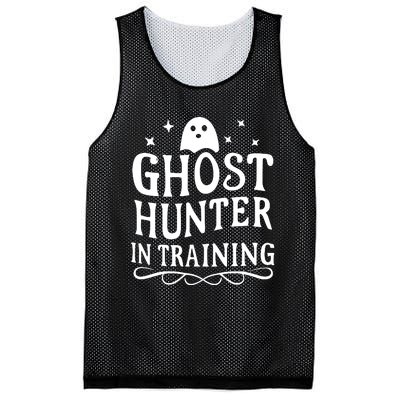 Paranormal Investigator Ghost Hunter In Training Mesh Reversible Basketball Jersey Tank