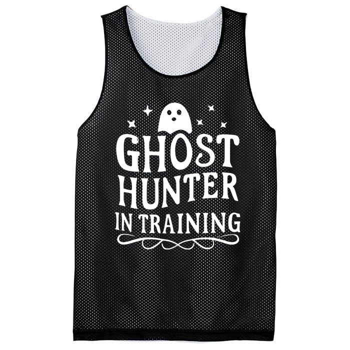 Paranormal Investigator Ghost Hunter In Training Mesh Reversible Basketball Jersey Tank