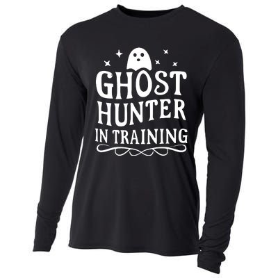 Paranormal Investigator Ghost Hunter In Training Cooling Performance Long Sleeve Crew