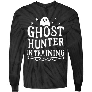 Paranormal Investigator Ghost Hunter In Training Tie-Dye Long Sleeve Shirt