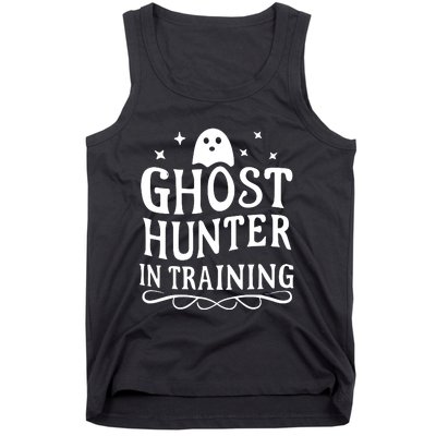 Paranormal Investigator Ghost Hunter In Training Tank Top